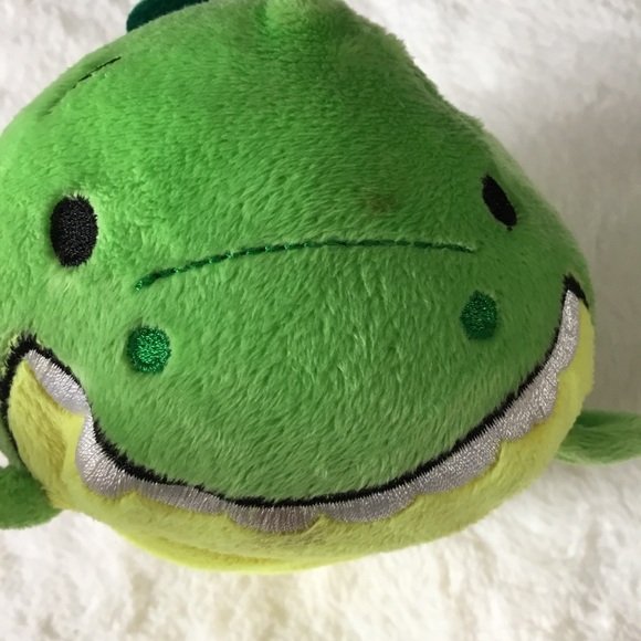 Bun Bun Green Plush Dinosaur Toy - Picture 5 of 10